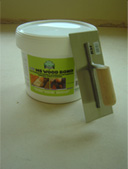 Glue. Flawless Flooring provide a floor fitting service for Glasgow.